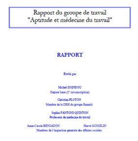 Rapport Aptitude et MdT